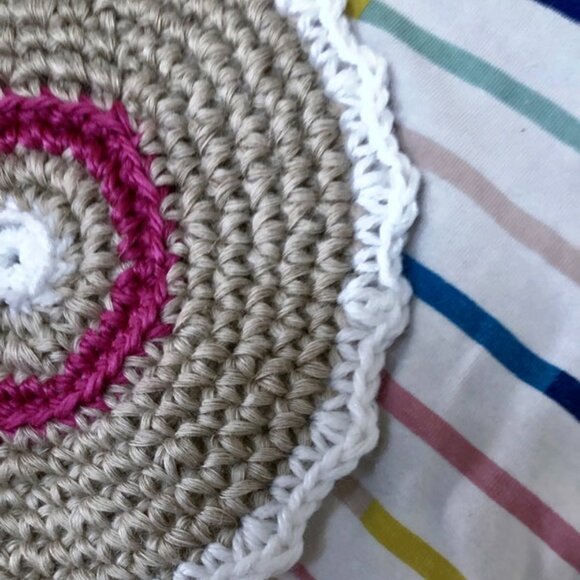 Cute crochet pot holders, Everyday use hanging potholders - Picture 6 of 6